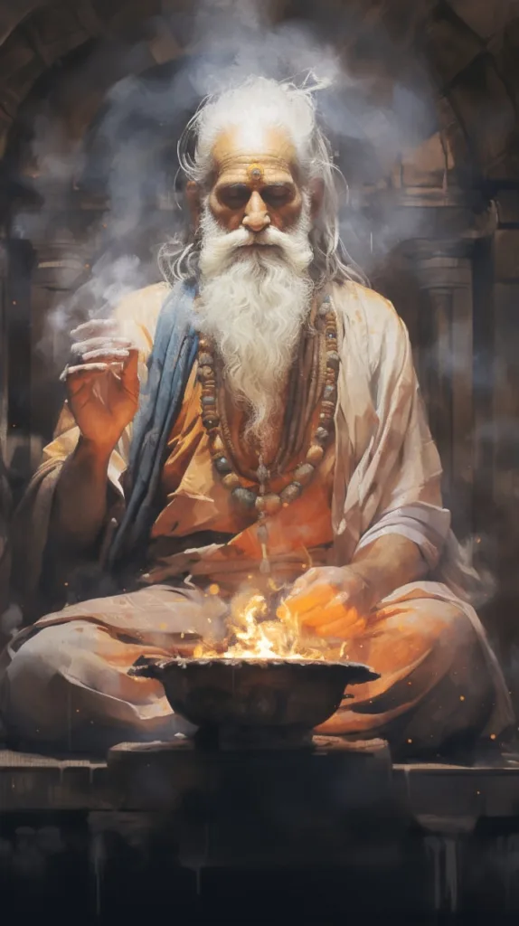 hindu priest invoking God | Understanding Sanatan | Hinduism's unique features
