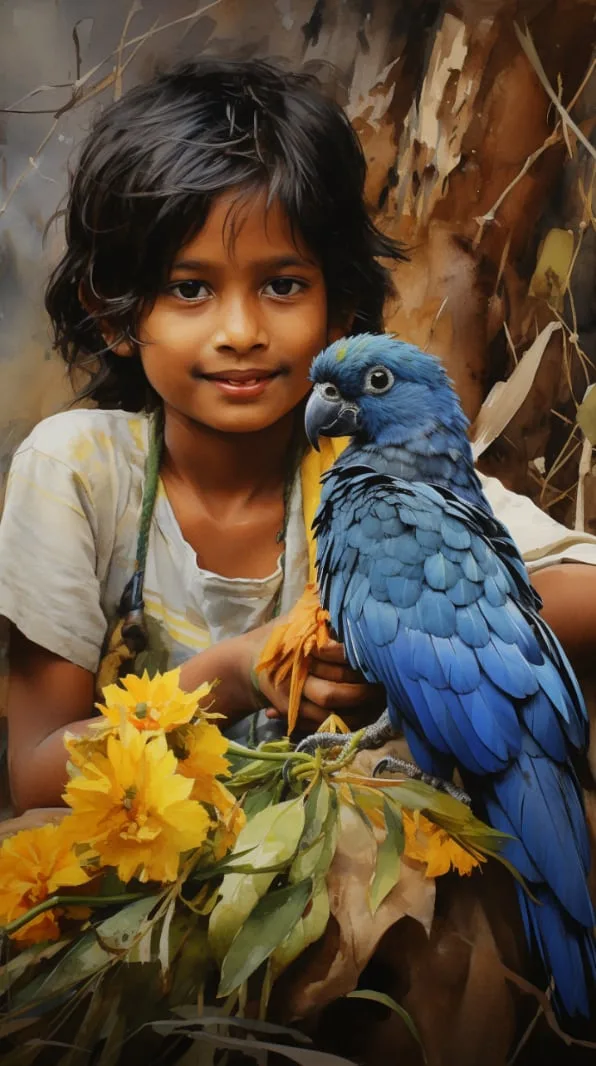 The Boy Who Spoke to Birds: A Panchatantra Tale of Friendship