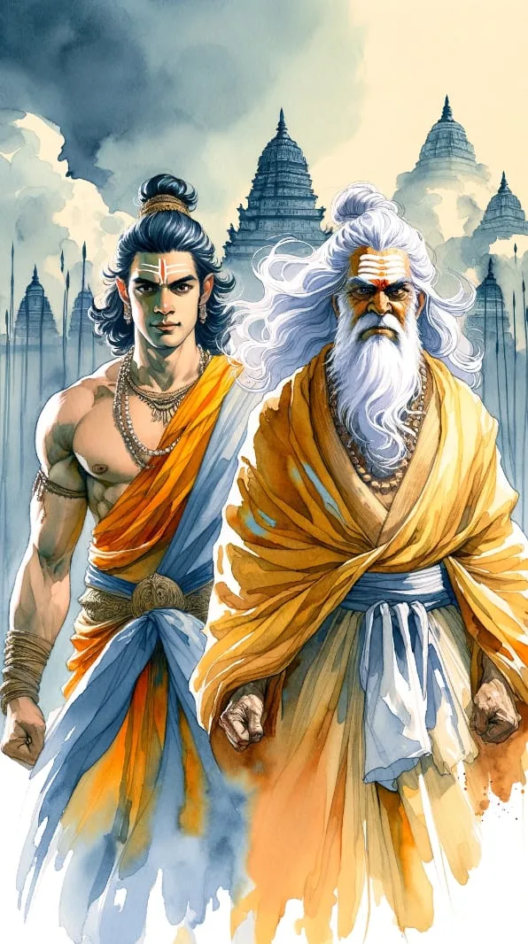The Duel of Divinity: The Tale of Two Avatars – Ram and Parashuram