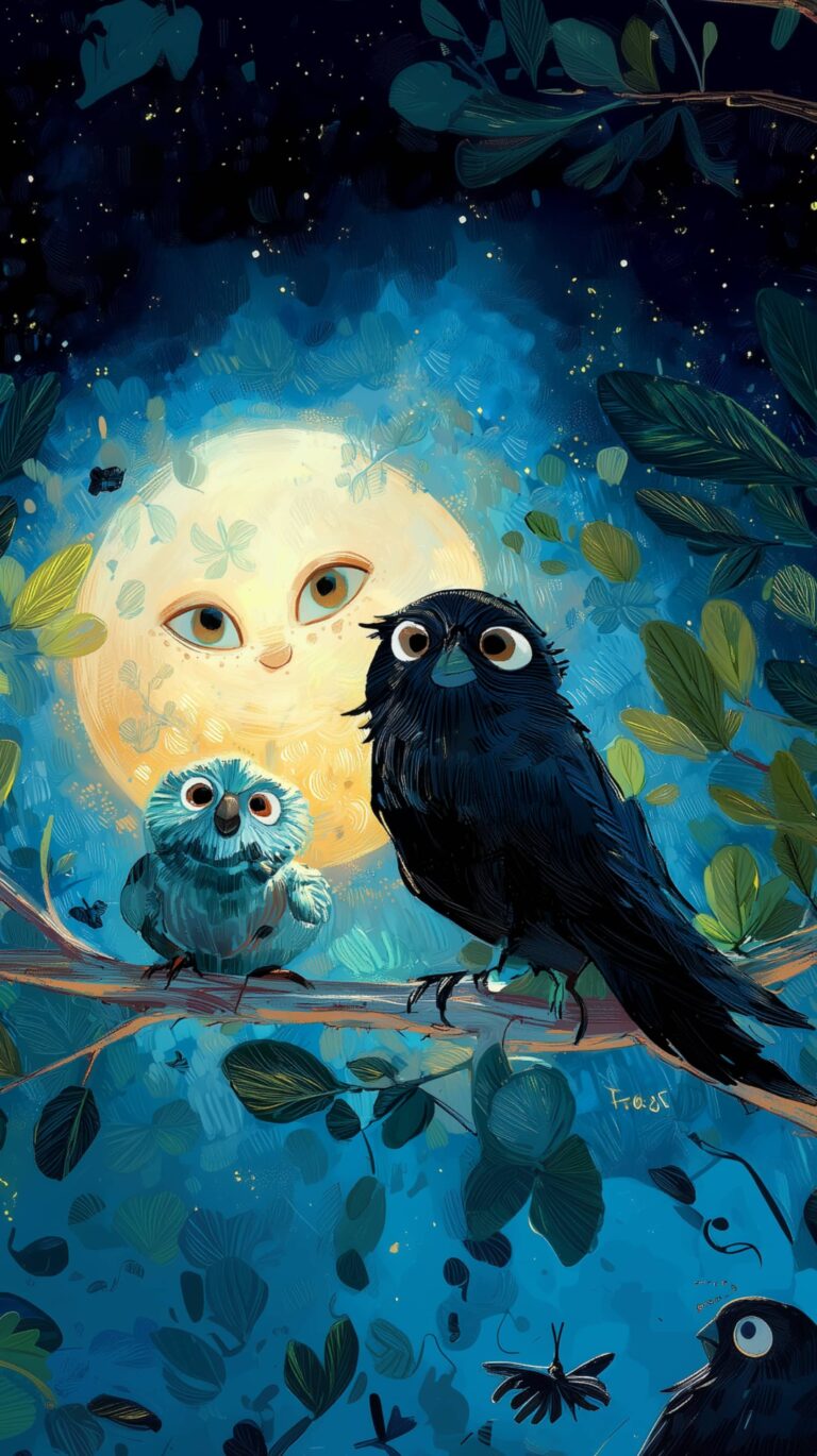 The Night When Crow and Owl Became Twilight Friends